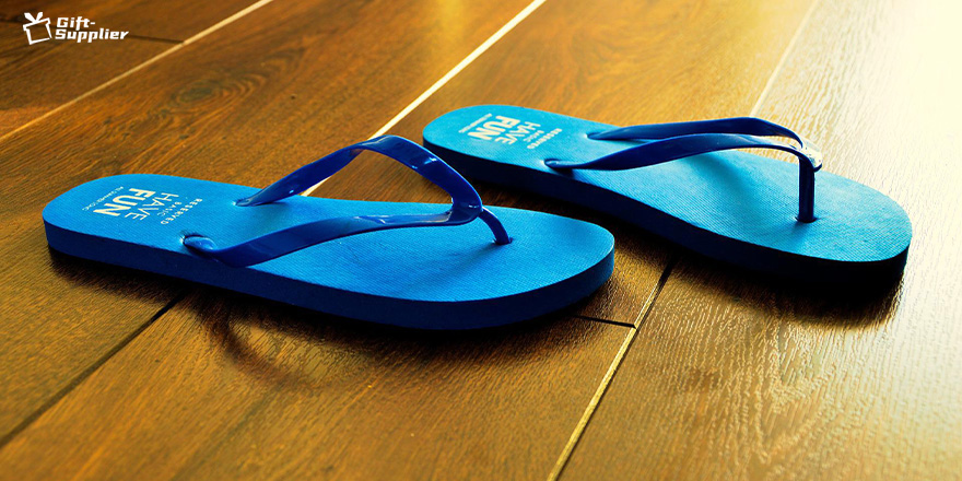 Custom Flip Flop Beach Promotional Gift Foam Slippers