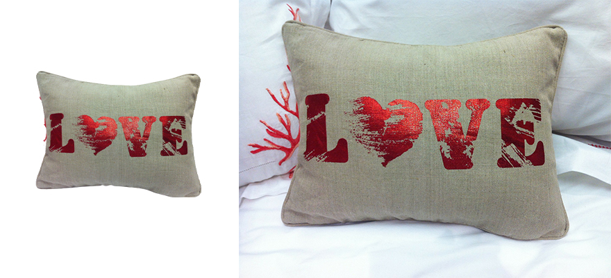 promotional gifts custom love personalized Cushions anniversary gifts for him