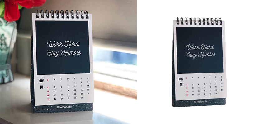 stationery promo gift suppliers wholesale Desk calendar cheap price imprinted thanks you words