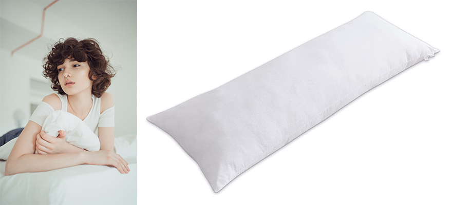 A comfortable body pillow is awesome Premiums as custom gift ideas