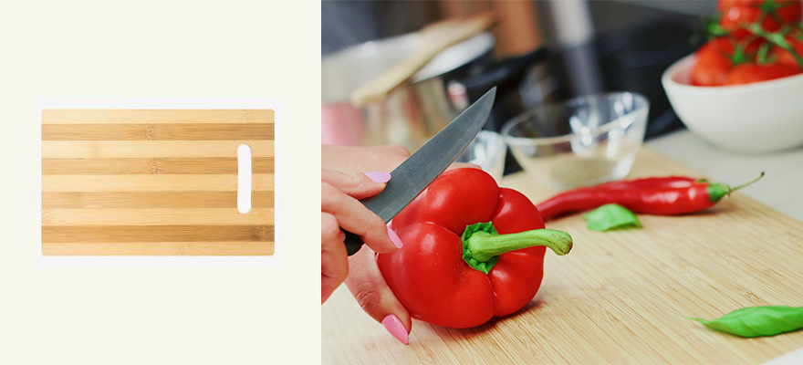 A cutting board can be home promotion gift for any homeowner