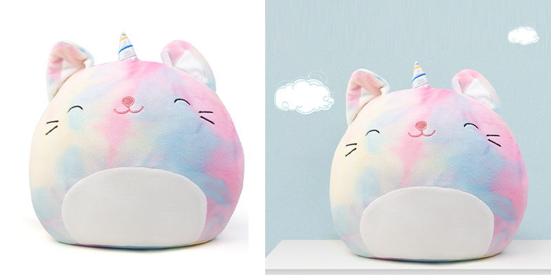 Custom Colorfu -Ball Plush Toy Unicorn