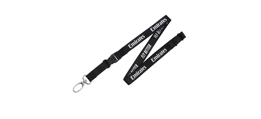 Emirates airlines customized gifts Fly Better Lanyard best corporate holiday gifts