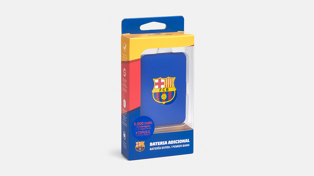 FC Barcelona promotional item Power Bank company souvenir ideas