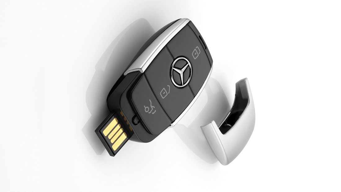 Mercedes benz Promotional product USB flash drive personalized corporate gifts for clients