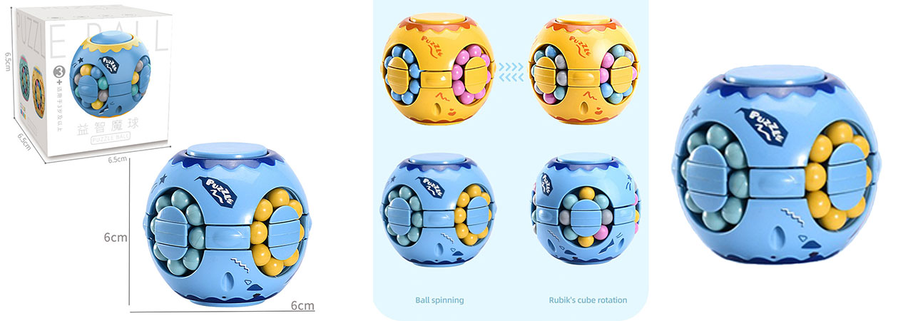 why choose Puzzle Ball Creative Rotating Magic Bean Hand Spinner