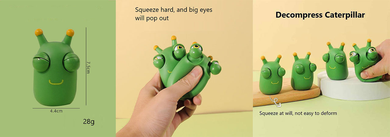 why-choose-Green-Slug-Fidget-Squeeze-Toys