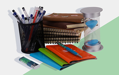 stationery logo custom Supplies promotional notebook pen