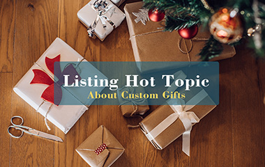 listing hot topic about custom gifts logo personalise