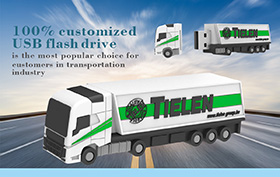 customized usb flash driver is the most popular in transportation industry