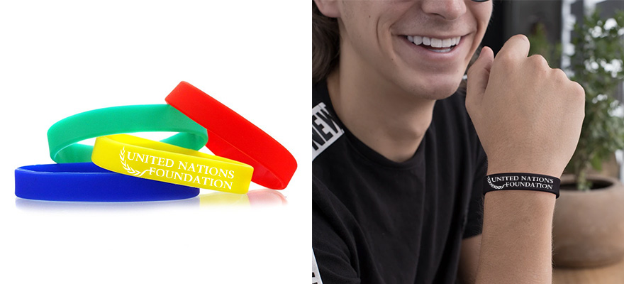 Meilleure vente cadeau promotionnel Idée Bracelet en silicone