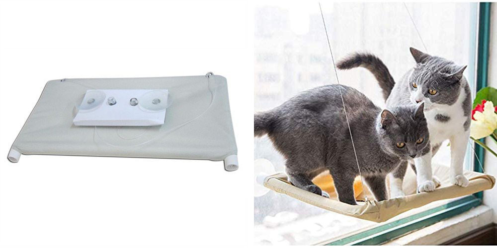 Nuevo proveedor personalizado de la hamaca de la ventana del gato del monumento del perro del logotipo