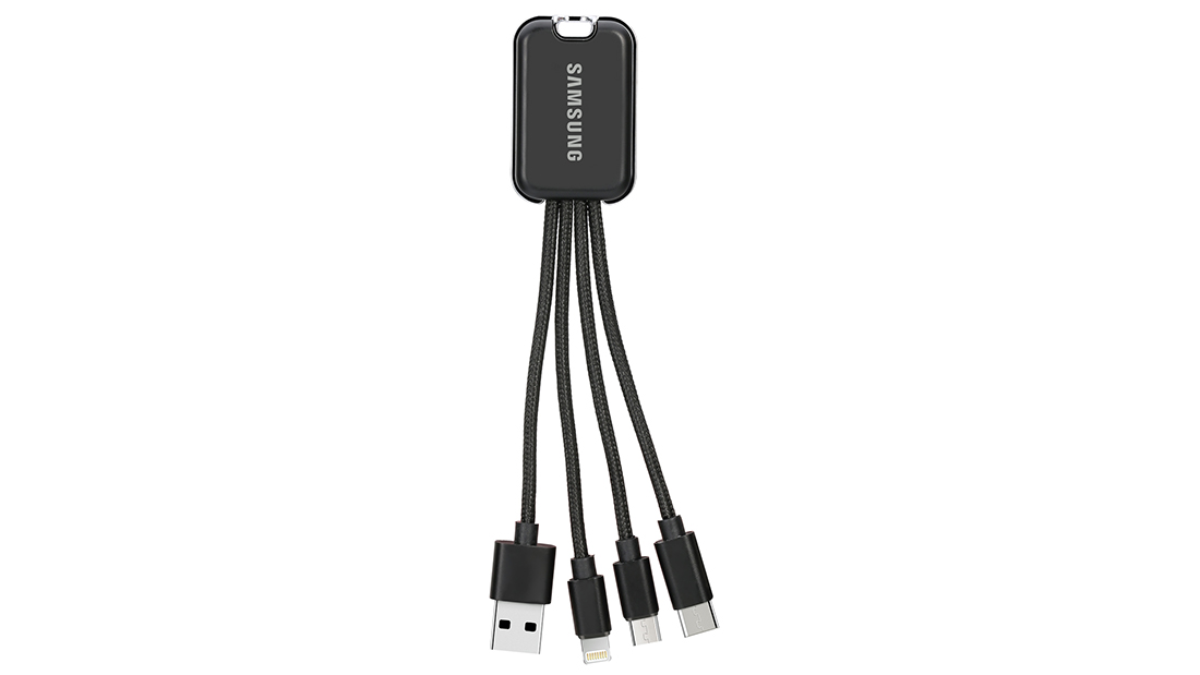 Fournitures promotionnelles à bas prix 4 en 1 adaptateur multi usb connecteur de câble de charge fournisseur en