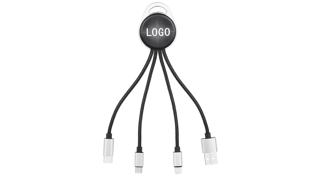 carga rápida de artículos promocionales con logotipo proveedor de cable de transferencia usb 3 en EE. UU.