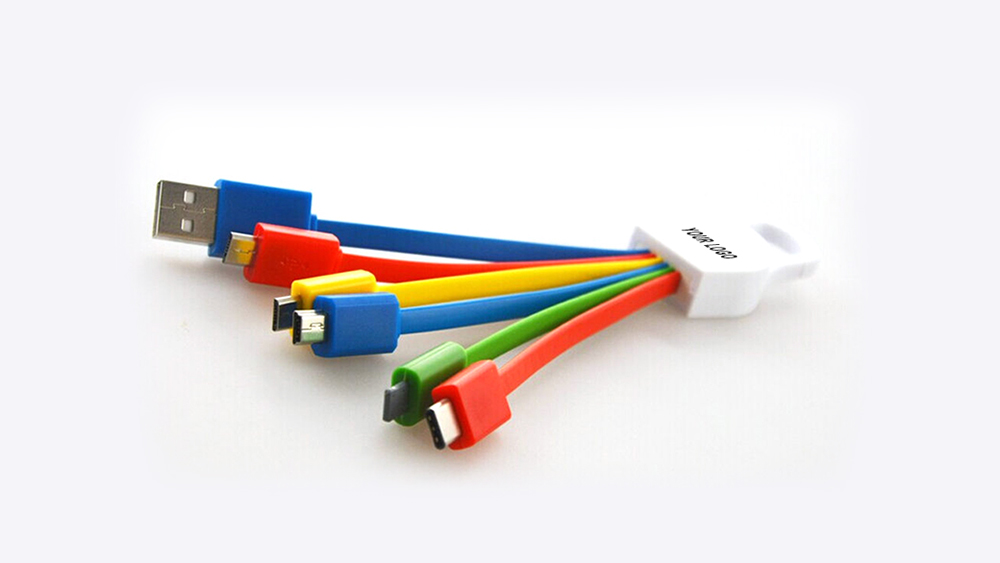 low price custom trade show giveaways short mini usb cable supplier 2021