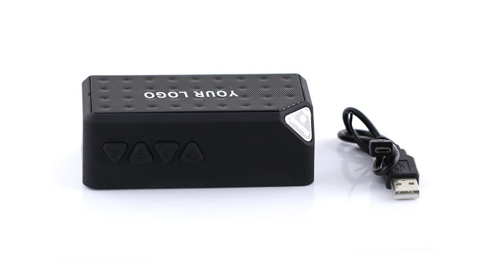 unique promotional items stereo sound bluetooth speaker with wireless charging supplier