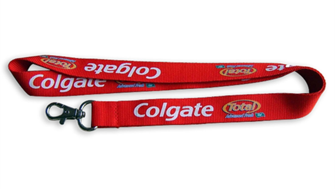 colgate link promotional lanyard personalised business items