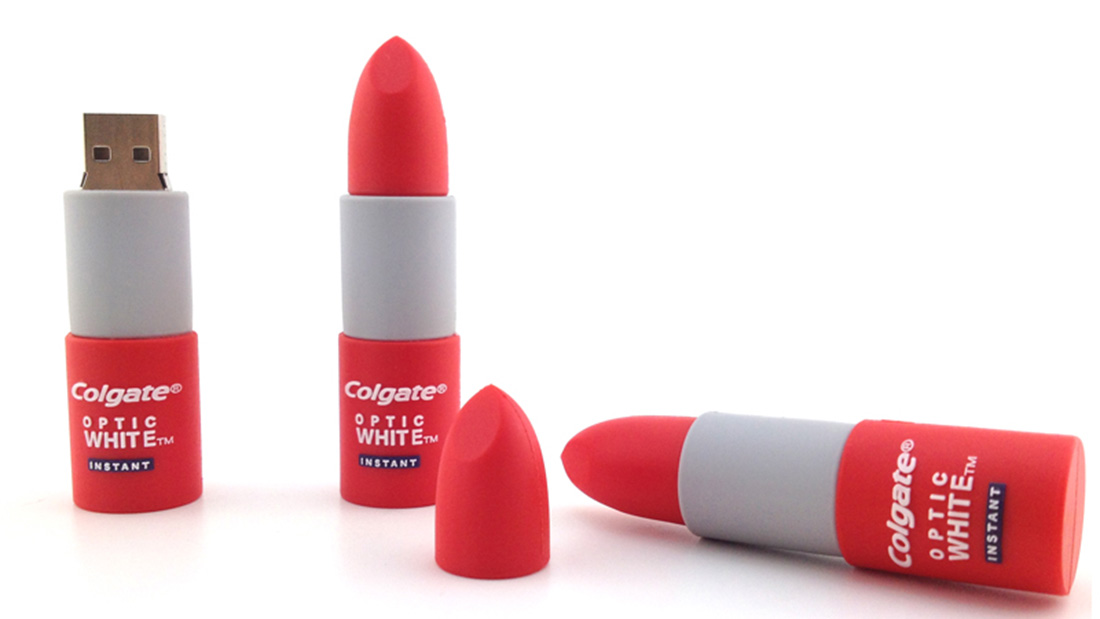 colgate manufacturer custom lipstick pvc usb business corporate gifts