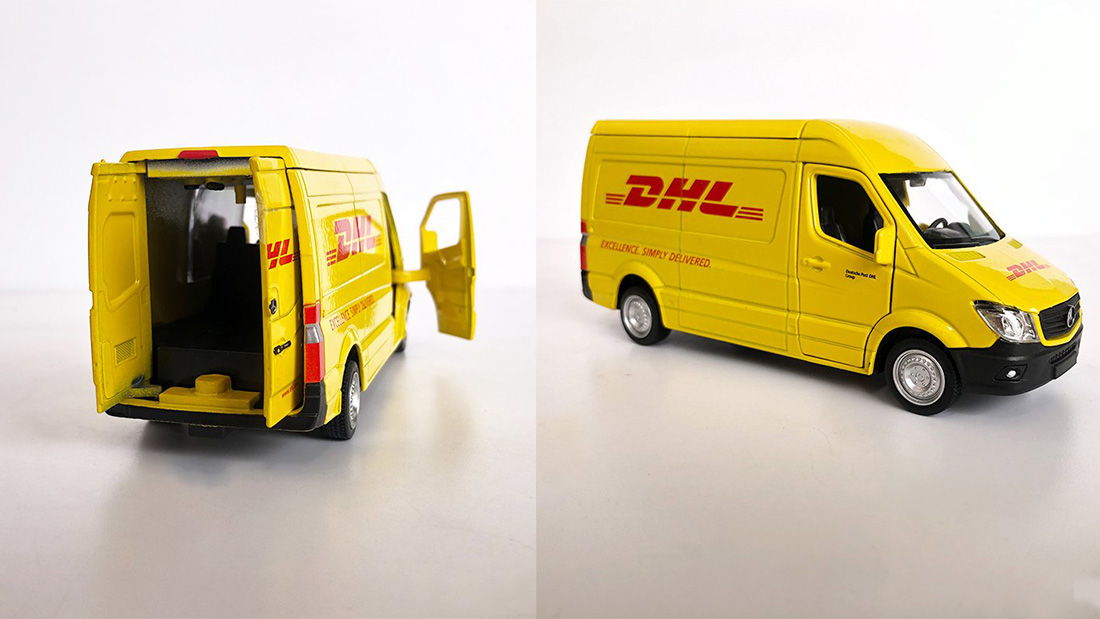 High Quality dhl shipping truck models Factory Price cool promotional items