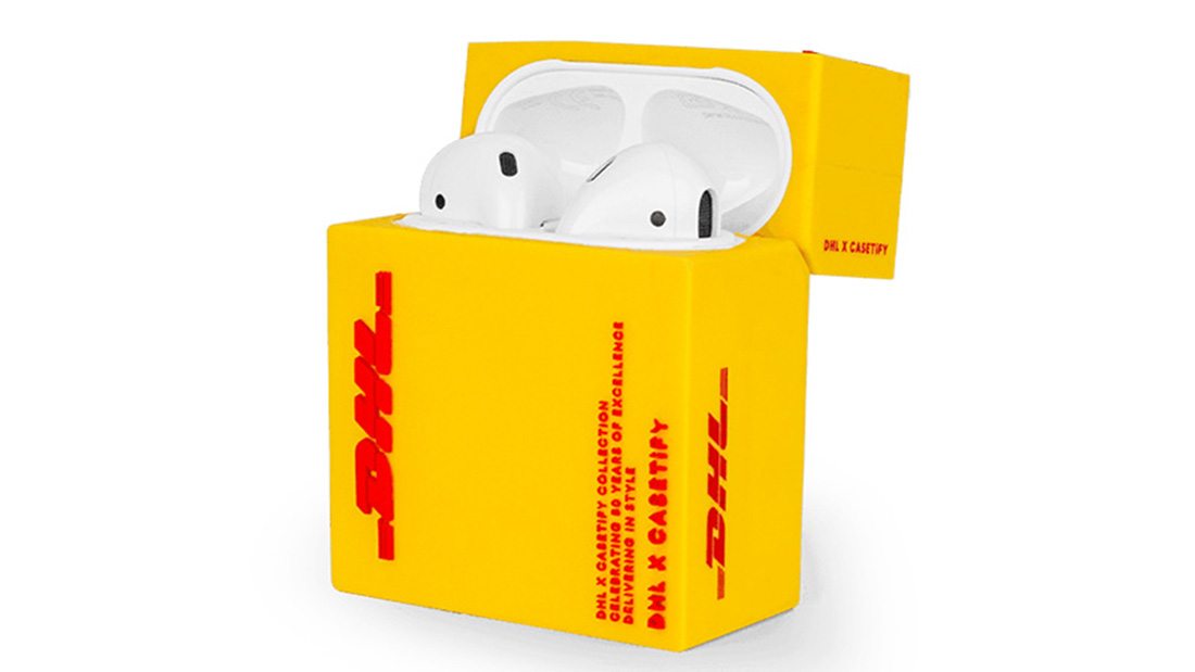 custom dhltrack printing silicone airpod case Christmas gifts
