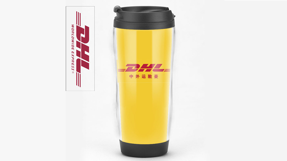 dhl express water bottle by brand promo gift Suppliers