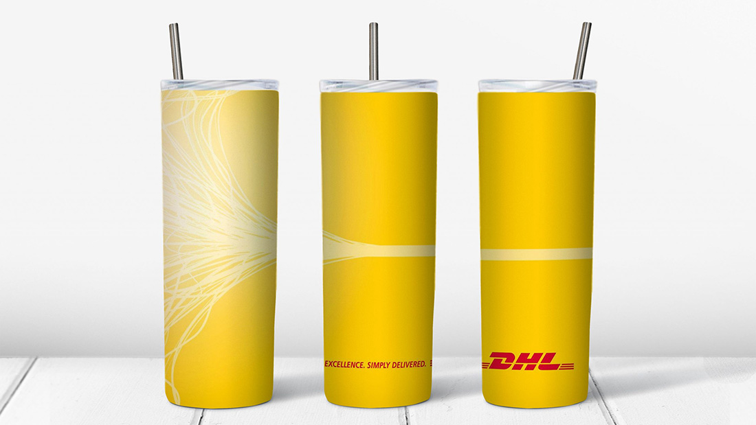 wholesale low price dhl express water bottle for employee