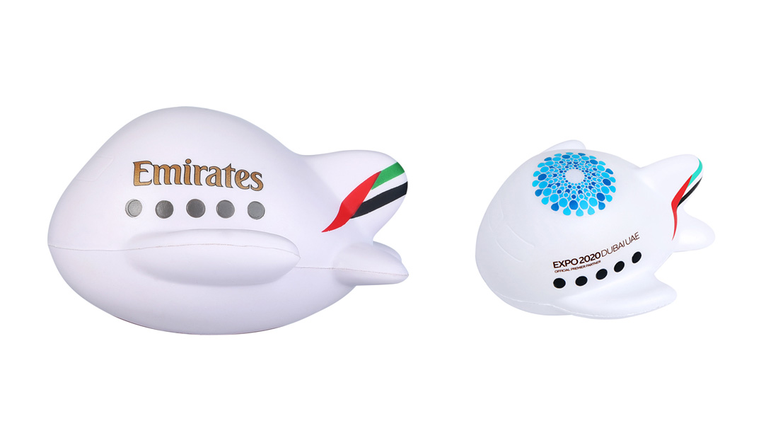 emirates aircraft squeezy stress ball corporate gifting companies