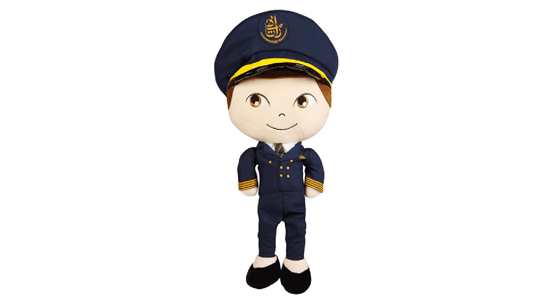 emirates business travellers doll gifts for business partners