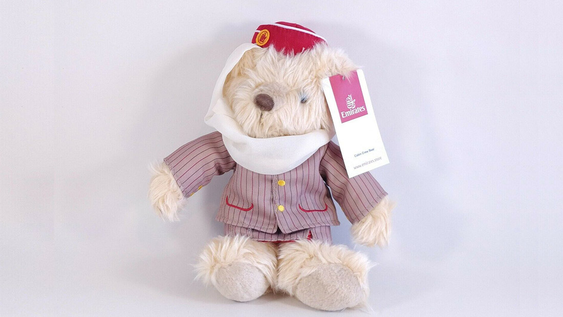 emirates skywards cabin crew teddy bear plush toy discount wholesale gifts