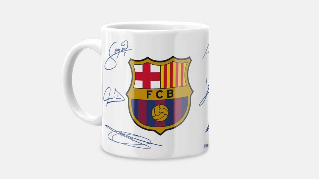 barca champions league coffee mug company merchandise ideas for employees