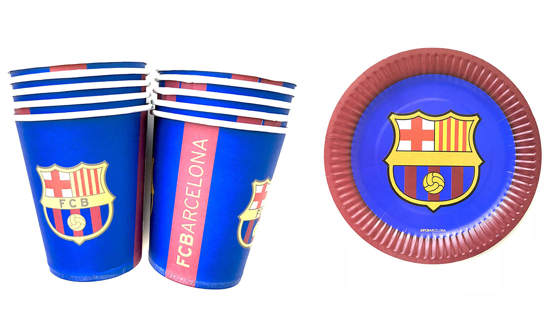 barca fc barcelona birthday party supplies personalized giveaway items