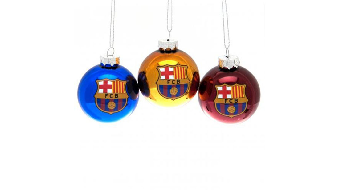 barcelona match christmas ornament personalized corporate gifts for employees