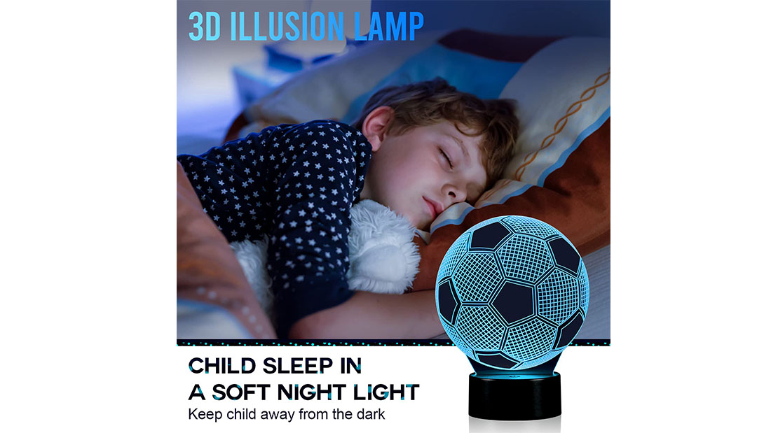 fc barcelona 3D led football night light custom branded corporate gifts