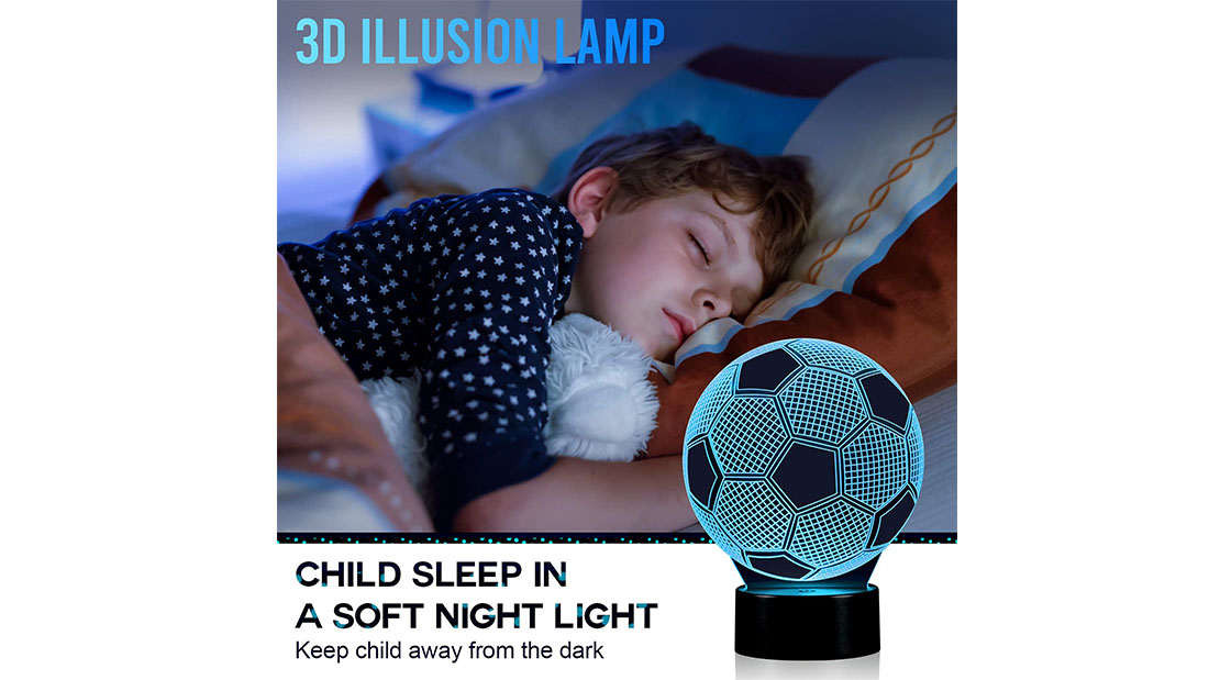 fc barcelona 3D led football night light custom branded corporate gifts