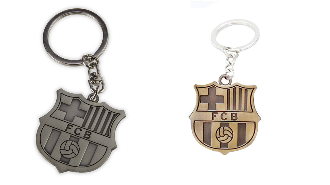 fc barcelona dream league metal keychain gift for business mentor
