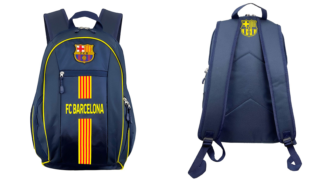 sport back pack barcelona fan shop soccer ball corporate gifts with company logo