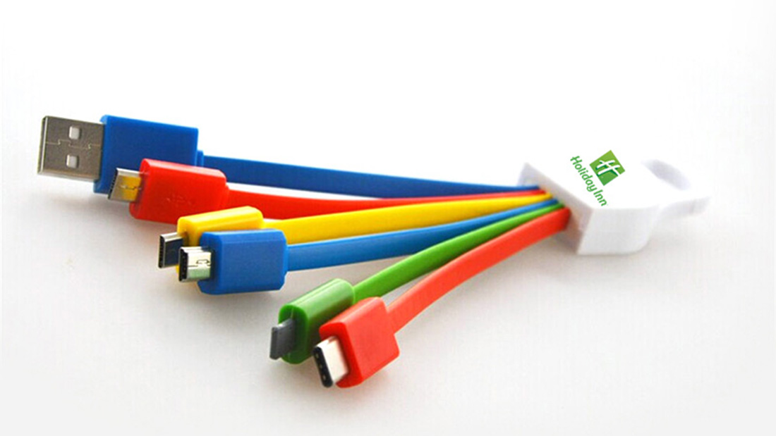 holiday inn express logo usb cable gift idea for new business owner