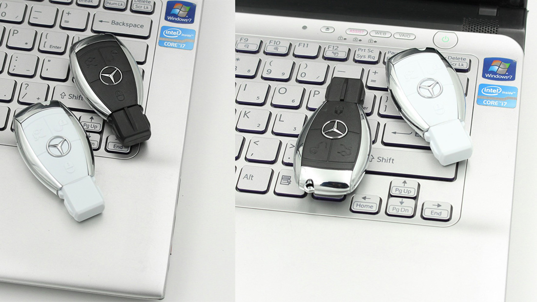 mercedes benz gifts car key pen drive personalized promotional gift