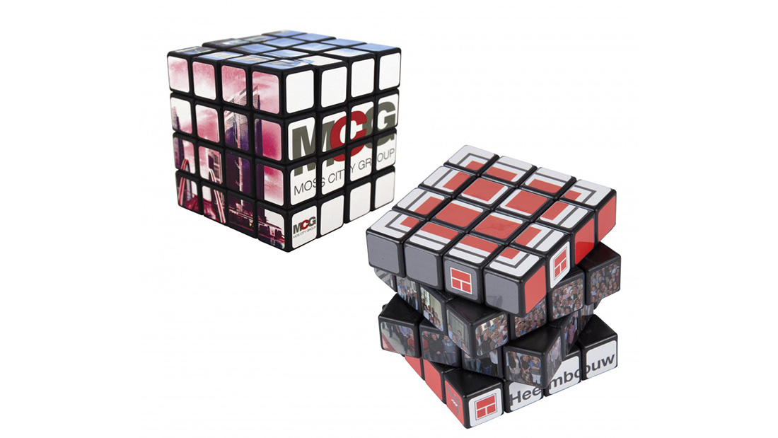 Custom Brand Logo marketing giveaways magic cube fidget toy 2021
