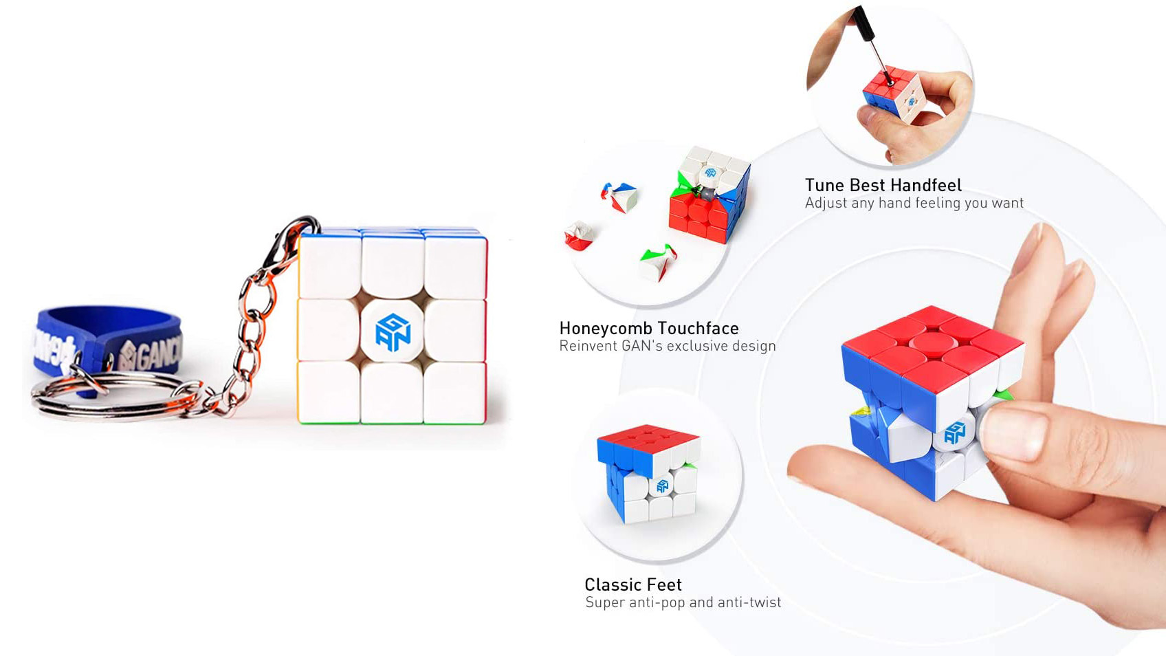 Regalos promocionales magnéticos para clientes Cubo de Rubik de bloques de colores Proveedor de regalos corporativos en línea