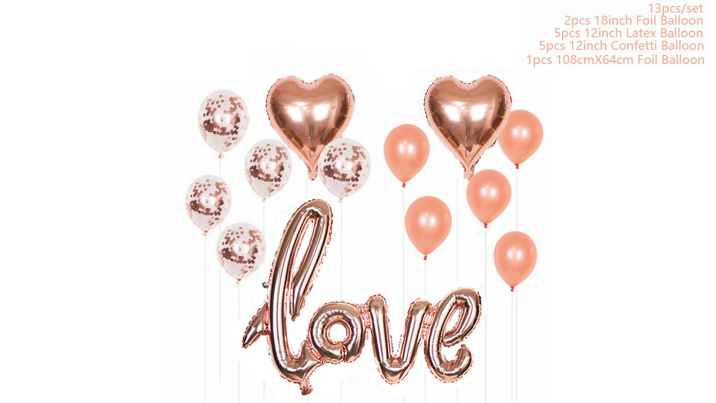 cheap price wholesale custom balloon set up for couple in USA