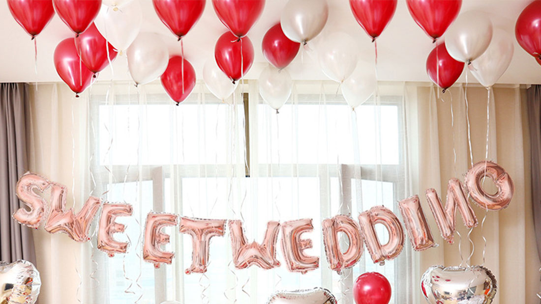 décorateurs de ballons cadeaux promotionnels créatifs près de chez moi pour la décoration de mariage