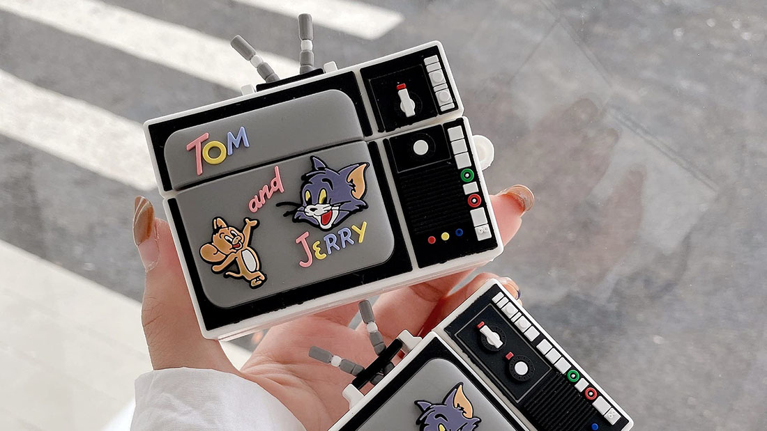 Tom and Jerry silicone airpod case cover gents gift items for birthday