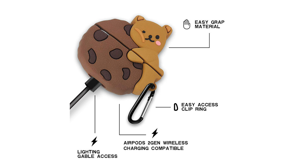 cookie bear custom airpod pro case gents gift items for birthday