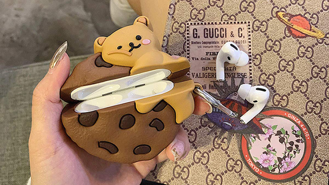 cookie bear personalized airpod case wife birthday gift items