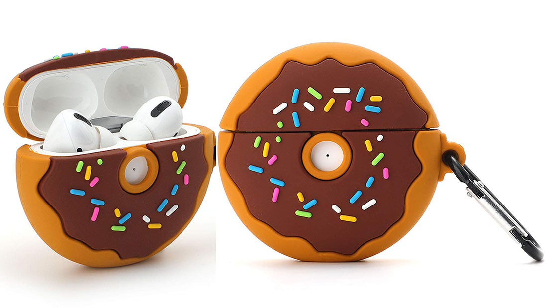 yummy donuts personalized airpod pro case popular gift shop items