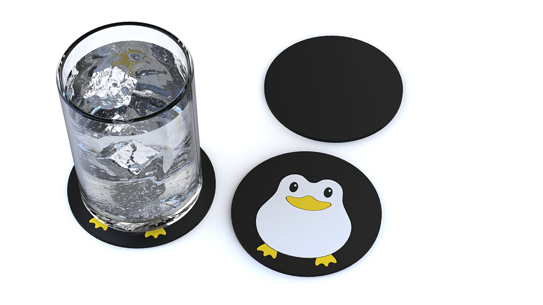 custom pvc coaster promo pvc products chinese gadget manufacturer