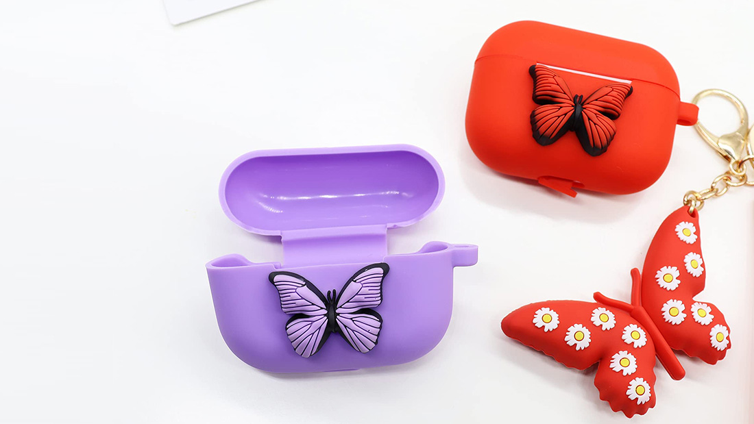 butterfly red airpod pro case best promotional items to give away