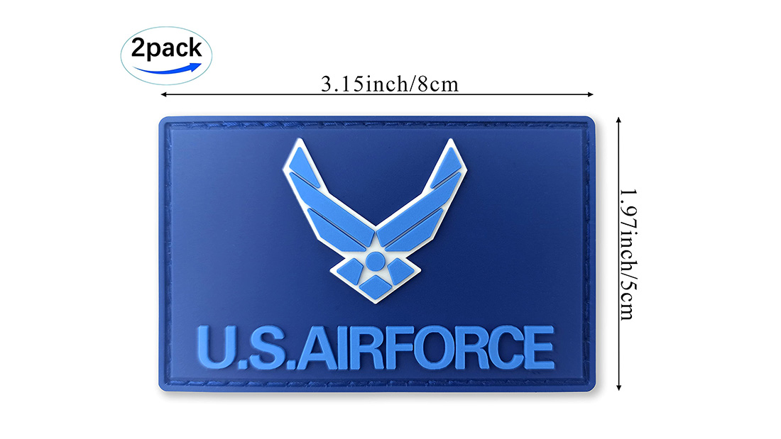Air Force Wings flag patch 3d giftware suppliers