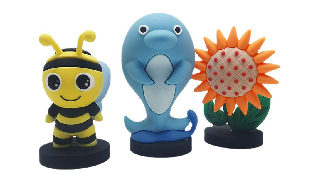 most popular promotional gifts honey bee pvc toy for baby